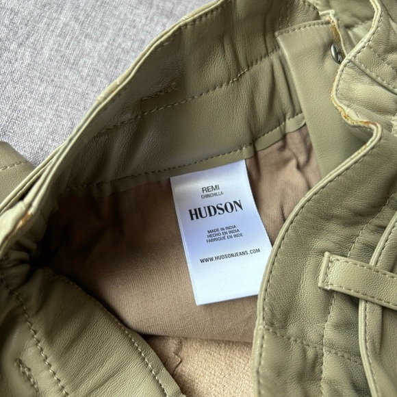 HUDSON Women's Remi High Rise, Paperbag, Straight Jean, Size 26 - Picture 10 of 12